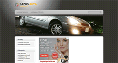 Desktop Screenshot of bazo.cz